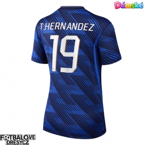 Francie Theo Hernandez #19 Dámské Domácí Dres MS 2026 Krátký Rukáv